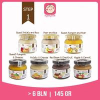 Gambar Yummy Bites Meal Step 1 Step 2 Step 3 145Gr Jar Botol Kaca Berkualitas dari LAKOTOK NYAKOT472 undefined 1 Tokopedia