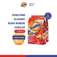 Gambar R1CH.  Ovaltine Classic Susu Bubuk Coklat 280g x 2 Bag dari niakurnia21 undefined 1 Tokopedia