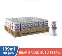 Gambar Susu Beruang Bear Brand Steril 189 Ml, 1 Krt Isi 30 Kaleng Distributor dari serahan jaya undefined 3 Tokopedia