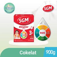 Gambar SGM Eksplor 3+ dengan IronC Susu Bubuk Rasa Cokelat 900GRAM dari klontong kanya undefined 1 Tokopedia