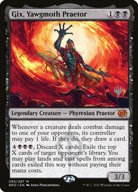 Gambar (PBRO) Gix, Yawgmoth Praetor MTG Magic the Gathering HTK dari Cryotech Card Company undefined 1 Tokopedia