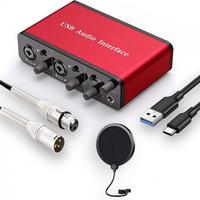 Gambar Sound Card RDF USB Audio Interface 2X2 Best dari GOLDEN ELECTRICAL undefined 2 Tokopedia