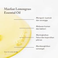 Gambar Organic Supply Co. Lemongrass Essential Oil - Calming & Natural Insect Repellent | Pure Therapeutic Aromatherapy | Diffuser | Minyak Esensial Sereh | Murni, Aromaterapi - 30g, Mei 2027 dari Organic Supply Co. undefined 4 Tokopedia