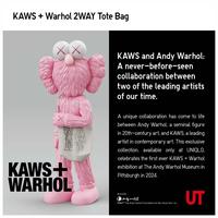 Gambar Kaws Warhol UT 2Way Tote Bag UNIQLO Kaws + Andy Warhol Tas Selempang Katun dari sudian seller undefined 3 Tokopedia
