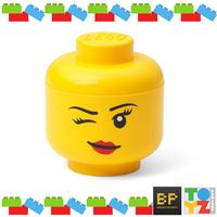 Gambar Ready Lego Storage Head L Winking Best Quality dari MandalaToys4WD undefined 4 Tokopedia