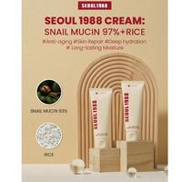 Gambar KSECRET Seoul 1988 Cream : Snail Mucin 93% + Rice 100ml dari ANKC Skincare undefined 4 Tokopedia
