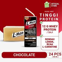 Gambar PTR L-Men Hi Protein 2 Go Chocolate (24 pcs) - 12gr Protein / Serving dari arjuna31 store undefined 1 Tokopedia