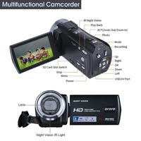 Gambar Baru Ordro V12 Vlog Video Camera Digital Home Camcorder Filmadora Vintage 1080P HD Night Vision for dari tokogacor boys undefined 4 Tokopedia