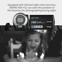 Gambar Baru Ordro V12 Vlog Video Camera Digital Home Camcorder Filmadora Vintage 1080P HD Night Vision for dari tokogacor boys undefined 5 Tokopedia