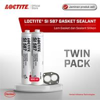 Gambar BARANG TERLARIS Henkel LOCTITE SI 587 Gasket Sealant Lem Paking 300 ml Twin Pack dari Cahyiaa_Store undefined 2 Tokopedia