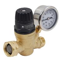 Gambar Best seller 3/4 Inch Pressure Reducing Valve Compact RV Pressure Reducer Valve with Gaug and 2 Filte dari berkah jp store undefined 1 Tokopedia