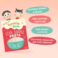 Gambar KidsWear- YUMMY BITES STAR SHAPED PASTA 250 GR dari mikasa97 undefined 4 Tokopedia