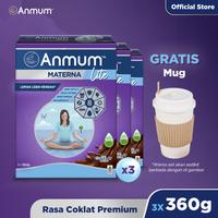 Gambar PTR Anmum Materna Lite Cokelat 3 x 360g - Susu Ibu Hamil Free Gift dari kuweni shop undefined 2 Tokopedia