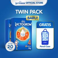 Gambar SALE TERMURAH !!! NESTLÉ LACTOGROW 4 MADU SUSU BOX 1KG X 2PCS + PENCIL CASE PACKING AMAN dari warjoklegok undefined 1 Tokopedia