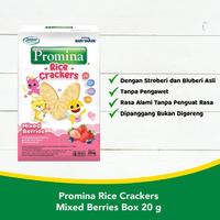 Gambar TERJAMIN ASLI!!! PROMINA RICE CRACKERS BROCOLLI & KALE / CAMILAN BAYI KODE 1244 - Mixed Berries dari Lastri Ana undefined 4 Tokopedia