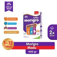 Gambar COD !!! MORIGRO GROWMAX MADU VANILLA 400 GRAM PACKING AMAN dari warjoklegok undefined 2 Tokopedia