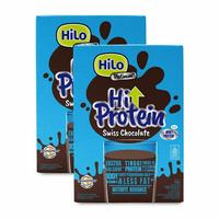 Gambar Twin Pack - HiLo Platinum Swiss Chocolate (12 Sch) - Susu Tinggi Kalsium dengan Glukosamin & Omega 3 dari Djual Store undefined 1 Tokopedia