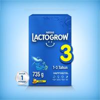 Gambar SALE TERMURAH !!! LACTOGROW 3 SUSU PERTUMBUHAN ANAK (1-3 TAHUN) 735GR - 735 GR PACKING AMAN dari warjoklegok undefined 5 Tokopedia