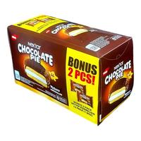 Gambar SuperLezat- Isi-nya Kenyal-Kenyal: Nextar CHOCOLATE PIE 12 x 28 Gram Cake Bikin Nagih Yang Melting Di Mulut Kamu dari gslsbdhsv undefined 3 Tokopedia