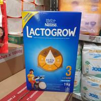 Gambar PROMO !!! LACTOGROW 3 VANILA 1KG / SUSU LACTOGROW 3 1000 GRAM PACKING AMAN dari warjoklegok undefined 2 Tokopedia
