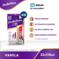 Gambar SALE TERMURAH !!! PEDIASURE GO VANILA (1-10TH) - NUTRISI UHT - 32X110ML PACKING AMAN dari warjoklegok undefined 3 Tokopedia