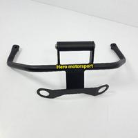 Gambar Bracket Breket Holder Dudukan Hp Yamaha Nmax Turbo Techmax/Nmax Neo-S Besi Tebal Bulat 3MM MHR - Full Besi Bulat dari Hero motorsport undefined 2 Tokopedia