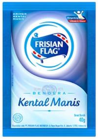 Gambar CR4Z1.  Susu Kental Manis Sachet Frisian Flag 40gr / Susu Bendera Renceng dari bawah kunah undefined 3 Tokopedia