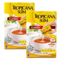 Gambar SILAHKAN DIBELI_ TWIN PACK: TROPICANA SLIM CLASSIC 50 SCH - PENGGANTI GULA dari rositat undefined 5 Tokopedia