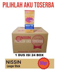 Gambar Biskuit Nissin Longer Stick 90 Gr - ( Harga 1 Dus Isi 24 Box ) Terlaris dari toko sembako berkah abadi undefined 1 Tokopedia