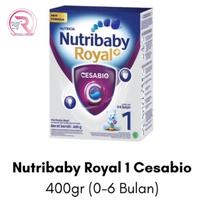 Gambar TERJAMIN!!! NUTRIBABY ROYAL CESABIO 1, 0-6 BULAN 400 GR. EXP PANJANG 100% KODE 459 dari Lastri Ana undefined 3 Tokopedia