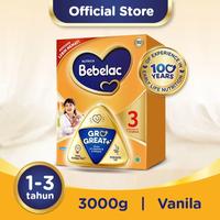 Gambar COD !!! BEBELAC 3 VANILA SUSU FORMULA 3000GR - SUSU BEBELAC 3 (MARET 2025) PACKING AMAN dari warjoklegok undefined 2 Tokopedia