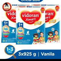 Gambar SALE TERMURAH !!! VIDORAN XMART 1+ VANILA 925GR SUSU FORMULA PERTUMBUHAN ANAK 1-3 TAHUN - 3 BOX (EXP : 2025) PACKING AMAN dari warjoklegok undefined 4 Tokopedia