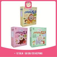 Gambar JAMINAN ASLI!!! YUMMY BITES RICE CRACKERS 123 50GR KODE 1103 - APPLE dari Lastri Ana undefined 4 Tokopedia