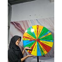 Gambar Roda Keberuntungan Lucky Spin Wheel 80cm Stand Pameran Permainan - POLOSAN dari BEROX.ID_NEW undefined 4 Tokopedia