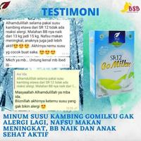 Gambar Susu Kambing Etawa Bubuk Go Milku SR12 Herbal BPOM - 600gr dari MOHAMMAD TAUFIK HIDAYAT undefined 5 Tokopedia