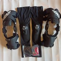 Gambar Knee Brace Leatt X-Frame Hybrid Black / NEW LEATT KNEE BRACE MX MTB dari Toko madodet00 undefined 2 Tokopedia