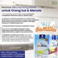 Gambar Go Milku SR12 Susu Kambing Etawa Bubuk Premium / Pelancar Asi Booster dari MOHAMMAD TAUFIK HIDAYAT undefined 4 Tokopedia