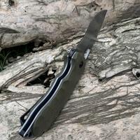 Gambar SOG Knife Folding Quick Self defense Tool Micarta Handle Pocket Tactical Pocket Knives For Men dari Boguslav undefined 5 Tokopedia