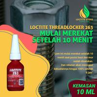 Gambar JayaMandiri- LEM BAUT PERMANEN LOCTITE 263 10ML UNTUK BAUT TERKONTAMINASI dari brutosh undefined 2 Tokopedia