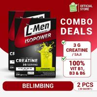 Gambar CahayaSehat- Twin Pack - L-Men Isopower Stargizing 30 Sch - Creatine & Vitamin B dari rendiko undefined 1 Tokopedia