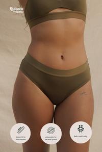 Gambar Sare Studio Lobi Tencel Panty 4 Packs in Dark Olive dari Your Underware undefined 3 Tokopedia