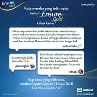 Gambar SILAHKAN PRODUK_ ENSURE GOLD HMB VANILA 800 G - NUTRISI DEWASA RENDAH LAKTOSA - 5 PCS dari IahOfficial undefined 4 Tokopedia