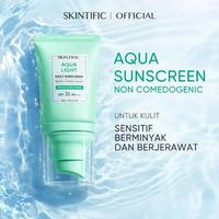Gambar DAYTOPIA - SKINTIFIC Aqua Light Daily Sunscreen SPF 35 PA+++ True to Skin Sunblock dari Daytopia Beauty undefined 2 Tokopedia