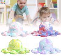 Gambar Boneka Gurita Bolak Balik Reversible Octopus Cumi Cumi Pop It Tiktok - Light Blue Camo dari Si Cia undefined 2 Tokopedia