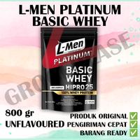 Gambar Ready L-Men Lmen Platinum Basic Whey Protein Unflavoured 800Gr1,8Lbs - 25G Whey Protein – 24 Serving dari Sakay Mart undefined 1 Tokopedia