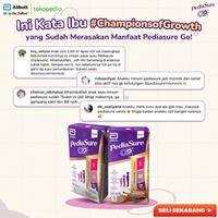 Gambar Baby&Me- Pediasure Go Cokelat Formula UHT 4x110ml dari gdkrntjk undefined 3 Tokopedia
