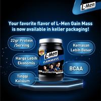 Gambar Promo L Men Gain Mass 800 Gram Chocolate L-Men Gainmass dari Sakay Mart undefined 2 Tokopedia