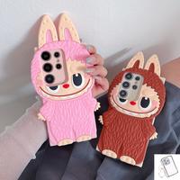 Gambar Super Hot LABUBU Casing Suitable for Samsung Galaxy S24 S22 S21 S20 Ultra Plus A32 A51 A52 A72 3D Super Cute 2-in-1 PC+Silicone Phone Case Cartoon Full Package Anti Drop Soft Cover - Pink, Samsung A52 5G dari Olshop&#39;s Cleamentine undefined 2 Tokopedia