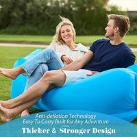 Gambar 1Pcs Portable Inflatable Recliner Air Sofa Hammock - Waterproof and leak-proof, perfect for outdoor adventure and relaxation! dari tokokubahron undefined 4 Tokopedia