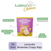 Gambar Mur4h Lemonilo Brownies Crispy Keju 35g, Brownies Rendah Gluten dari ateng jaelani g undefined 1 Tokopedia